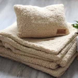 Cuddler Dog Blanket & Pillow Set — Biscuit
