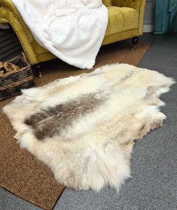 Large Reindeer Hide Rug