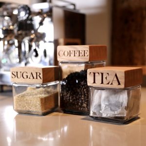 Jar Set — Tea, Coffee & Sugar